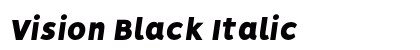 Vision Black Italic preview