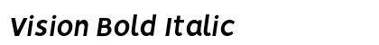Vision Bold Italic Preview