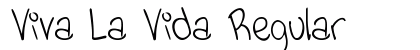 Viva La Vida Regular preview