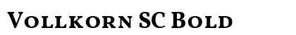 Vollkorn SC Bold preview