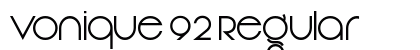 Vonique 92 Regular preview
