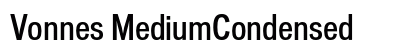 Vonnes MediumCondensed Preview