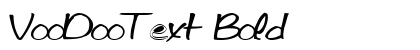 VooDooText Bold preview