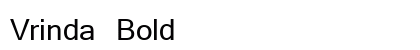 Vrinda Bold preview