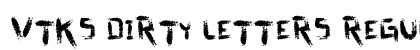 vtks dirty letters Regular preview