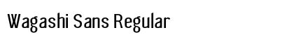Wagashi Sans Regular preview