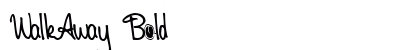 WalkAway Bold preview