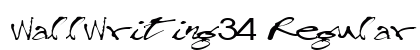 WallWriting34 Regular Preview