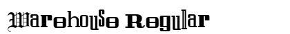Warehouse Regular Font