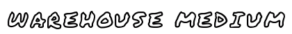 WAREHOUSE Medium Font