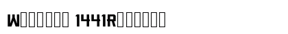 Warlock 1441Regular Font