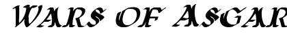 Wars of Asgard Italic Italic preview
