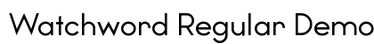 Watchword Regular Demo Regular preview