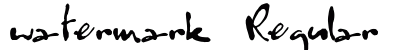 watermark Regular preview