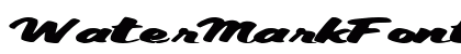 WaterMarkFont Regular preview