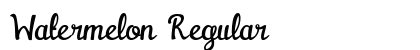 Watermelon Regular preview