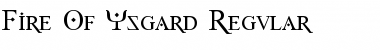 Download Fire Of Ysgard Regular Font