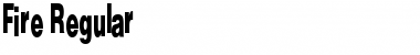 Fire Regular Font