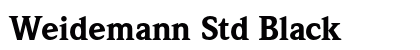Weidemann Std Black preview