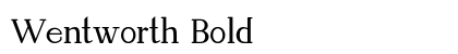 Wentworth Bold preview