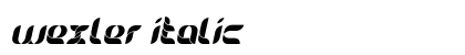Wexler Italic preview