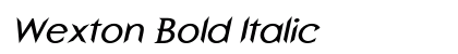 Wexton Bold Italic Preview