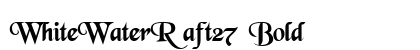 WhiteWaterRaft27 Bold preview