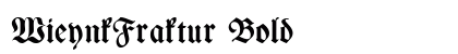 WieynkFraktur Bold preview