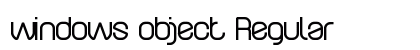 windows object Regular preview