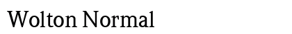 Wolton Normal preview