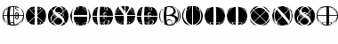 FisheyeButtonsTwo Regular Font