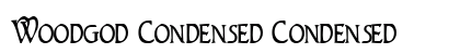 Woodgod Condensed Condensed preview