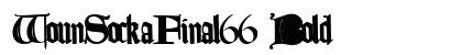 WounSockaFinal66 Bold preview