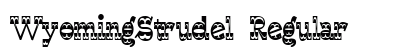 WyomingStrudel Regular Font