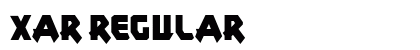 xar Regular Font