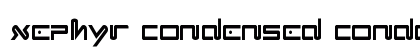 Xephyr Condensed Condensed preview