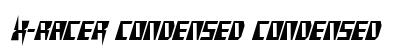 X-Racer Condensed Condensed preview