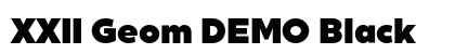 XXII Geom DEMO Black preview