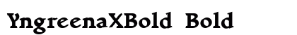 YngreenaXBold Bold preview