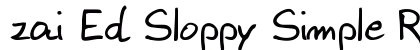zai Ed Sloppy Simple Regular preview