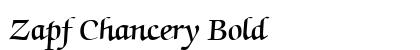 Zapf Chancery Bold preview