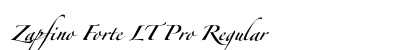 Zapfino Forte LT Pro Regular preview