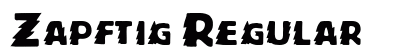 Zapftig Regular preview