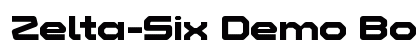 Zelta-Six Demo Bold preview