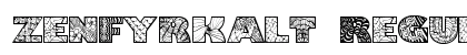 Zenfyrkalt Regular preview