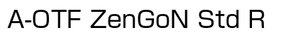 A-OTF ZenGoN Std R Preview