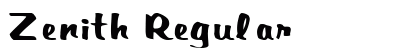 Zenith Regular preview