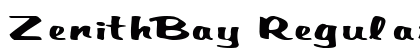 ZenithBay Regular preview