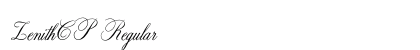ZenithCP Regular preview