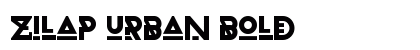 Zilap Urban Bold preview